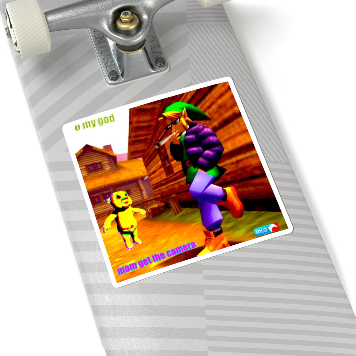 MLG "Mom Get The Camera" Link Kiss-Cut Stickers