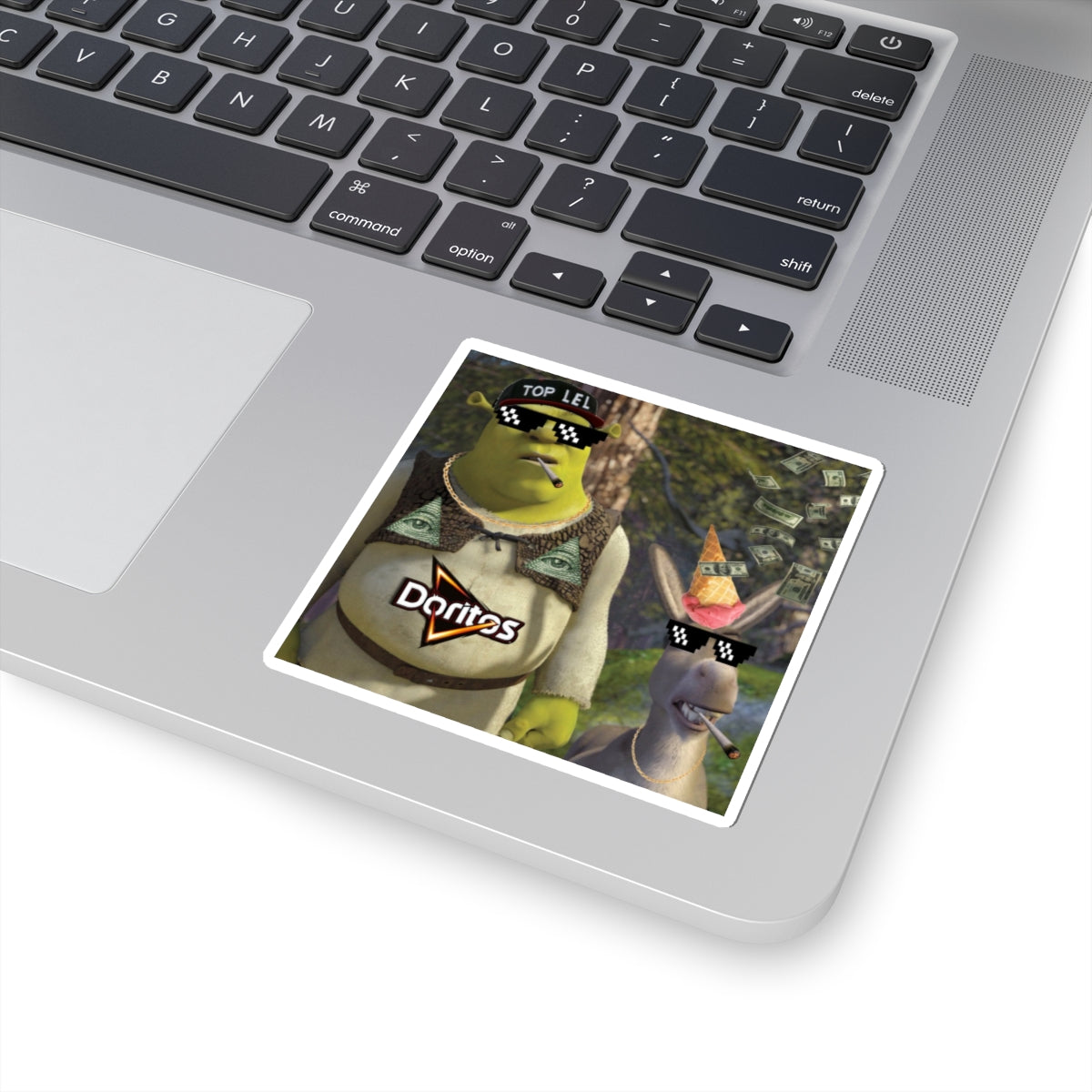 Shrek & Donkey MLG Swag Stickers