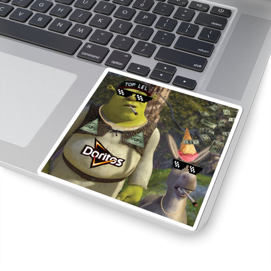 Shrek & Donkey MLG Swag Stickers