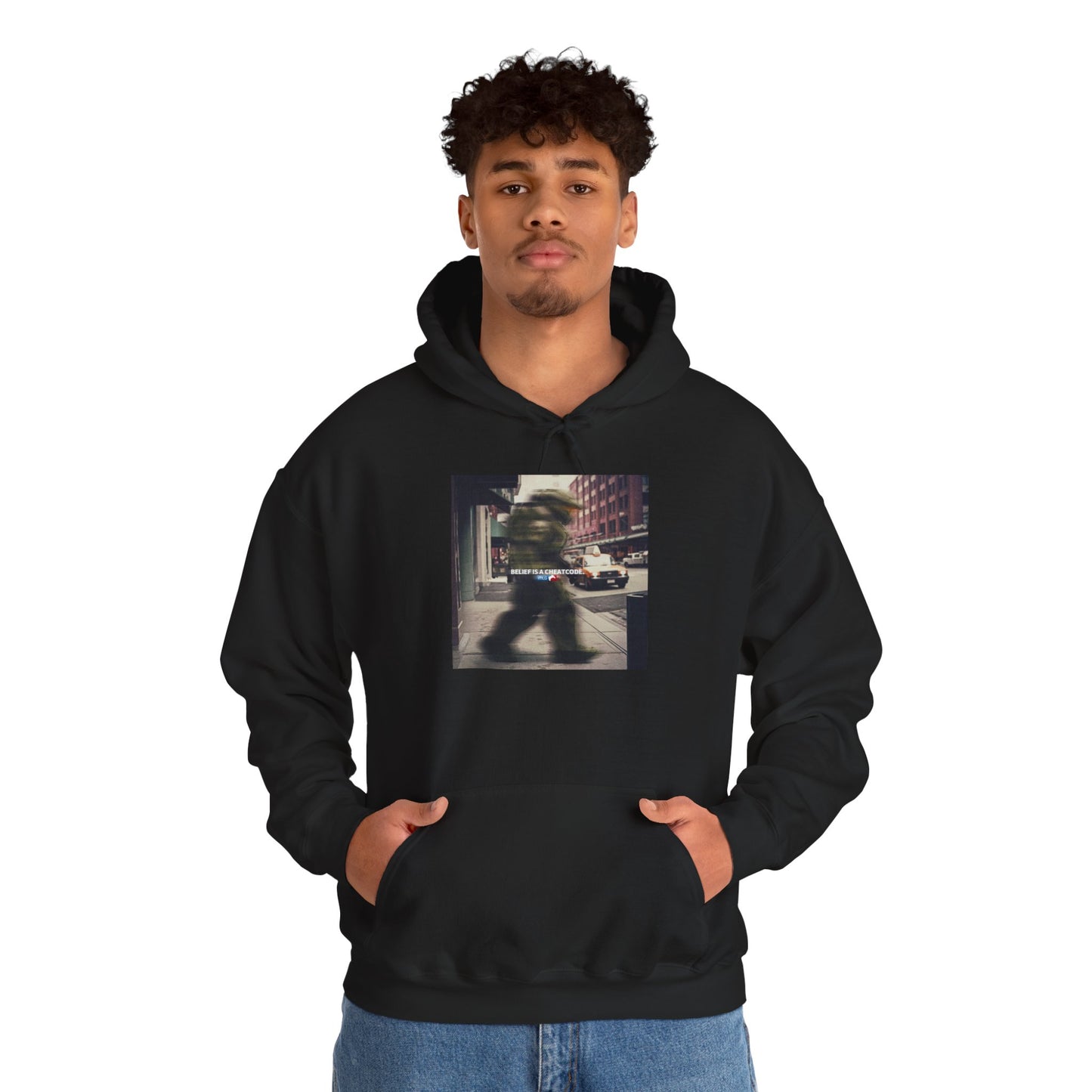 Master Chief "Belief is a Cheatcode" MLG Hoodie