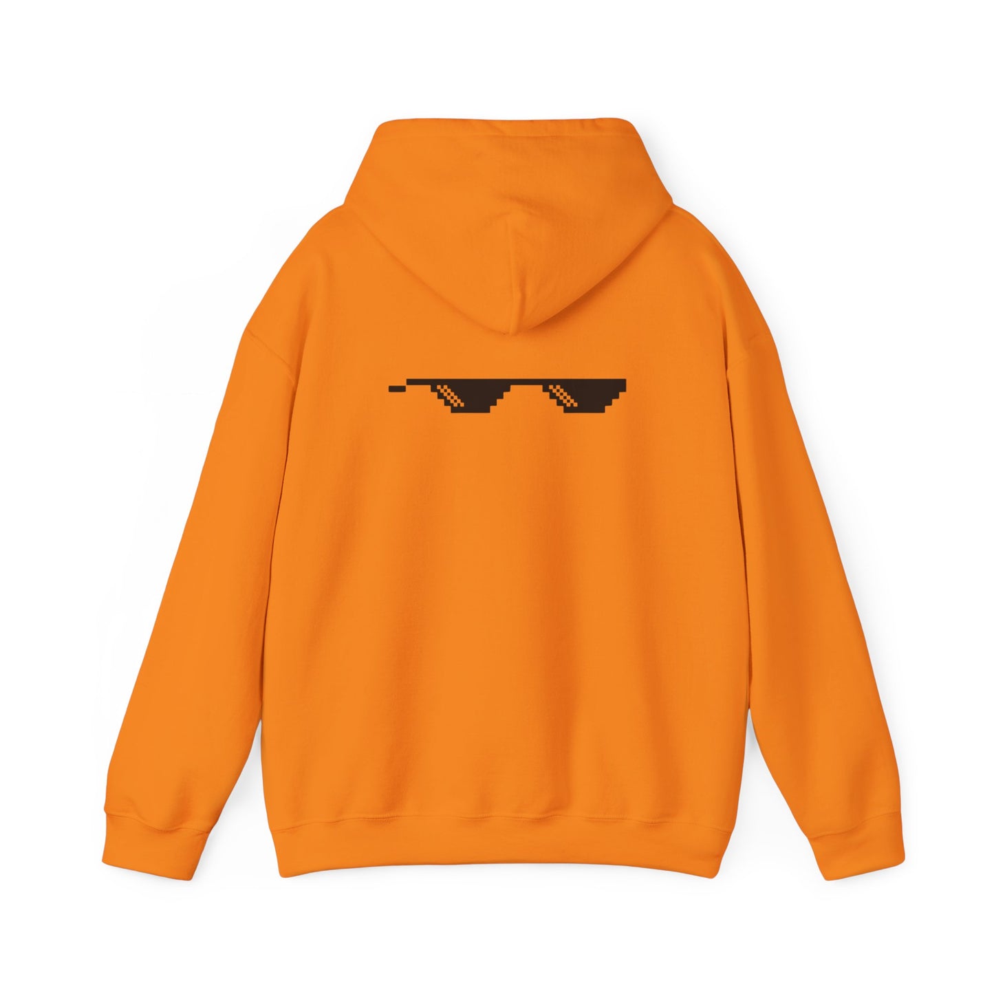 "Iced Out Nyan Cat" Front & "Thug Life" MLG Pixel Shades Back Unisex Hoodie