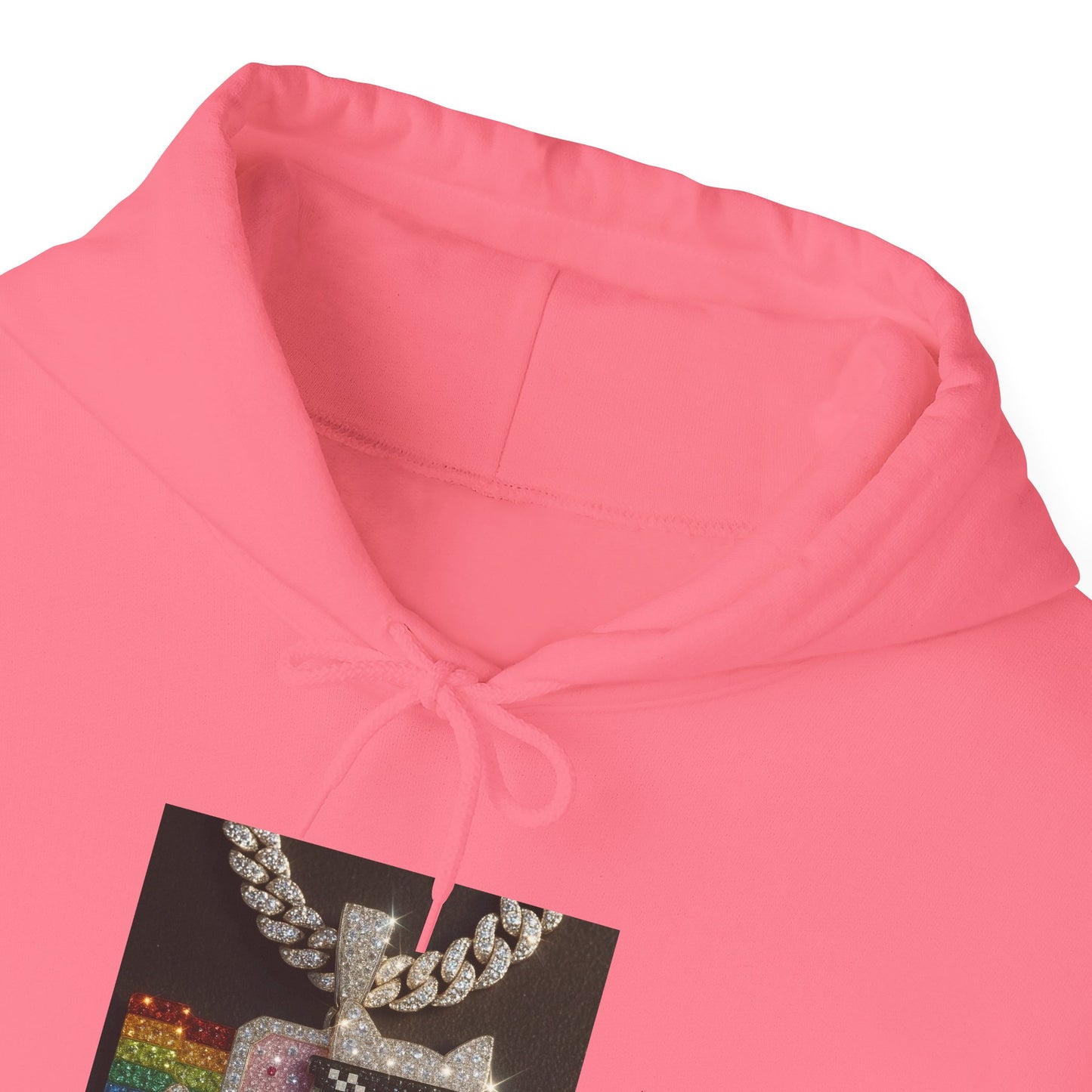 "Iced Out Nyan Cat" Front & "Thug Life" MLG Pixel Shades Back Unisex Hoodie
