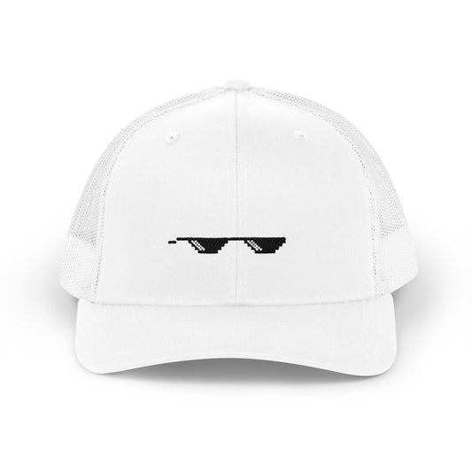 "Deal With It" Pixel Shades Trucker Cap